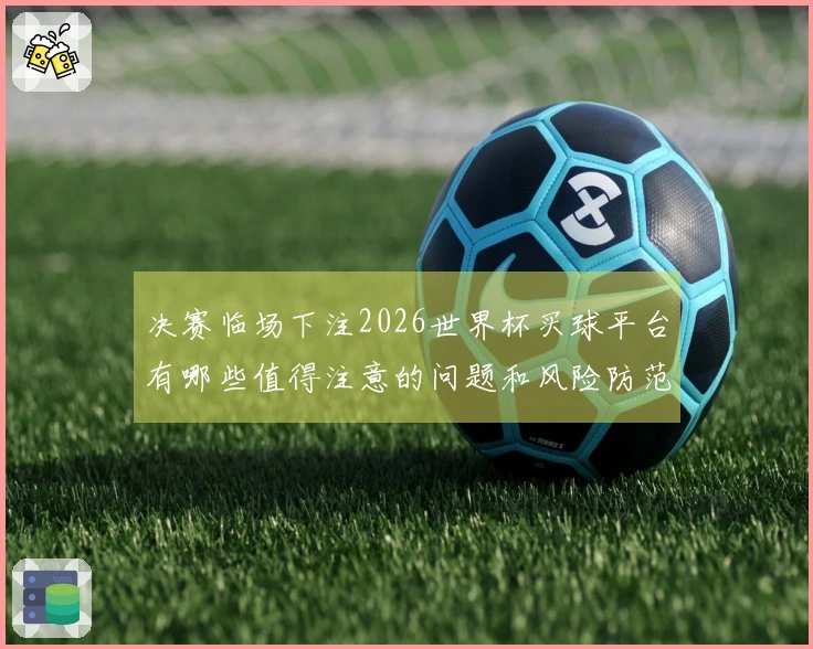 决赛临场下注2026世界杯买球平台有哪些值得注意的问题和风险防范
